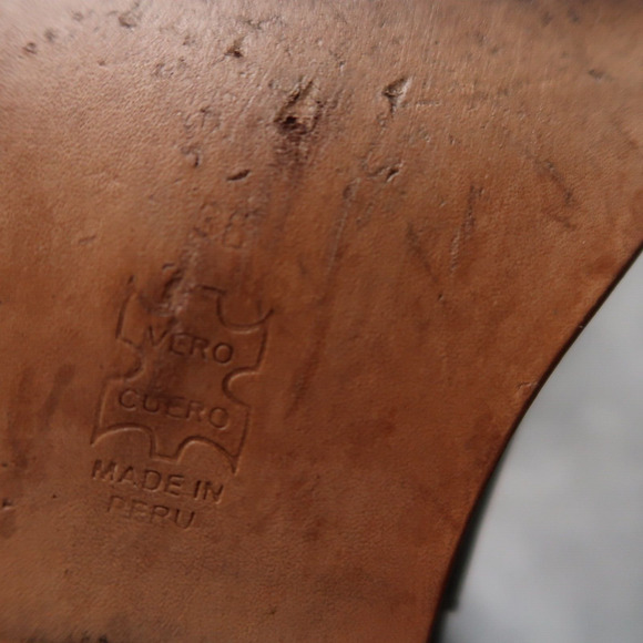 Fortress of Inca Shoes Womens 38 Bootie Madeline Leather Grey Slip On Block Heel - Picture 14 of 15